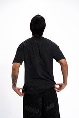 The Simple Chapter – Grey Acid Wash Tee