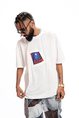 Portal of Nostalgia – White Oversized Tee