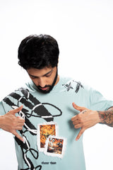 Feed Trap – Oversized Green Cotton Tee