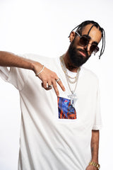 Portal of Nostalgia – White Oversized Tee