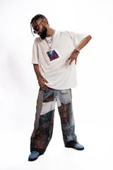 Portal of Nostalgia – White Oversized Tee