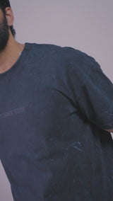 The Simple Chapter – Grey Acid Wash Tee
