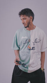 Departure Lane Tee | Oversized Summer Story