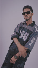 Kattar Karachi Story – 786 Oversized Zipper Tee