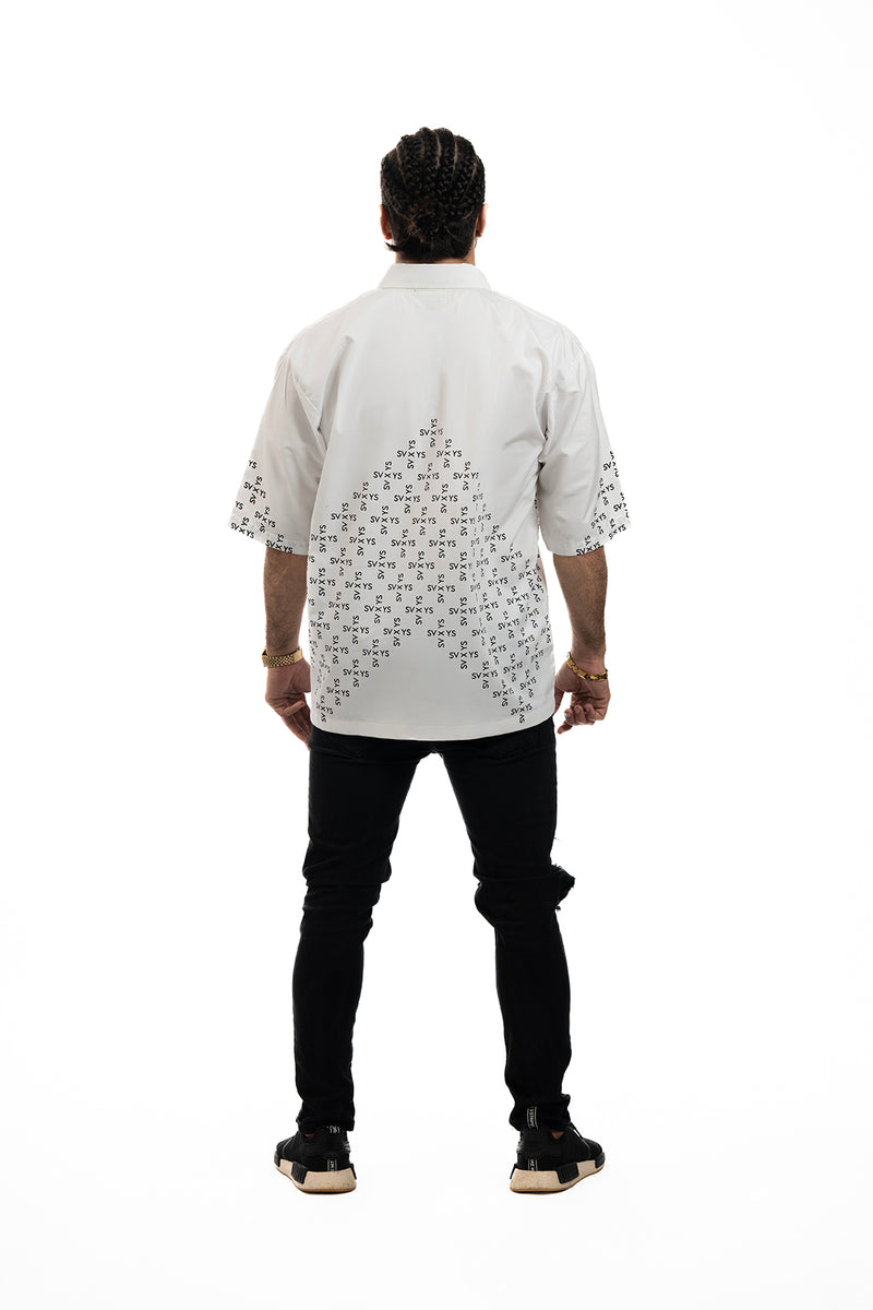 SV X YS Upscale Button Down Unisex Shirt | White