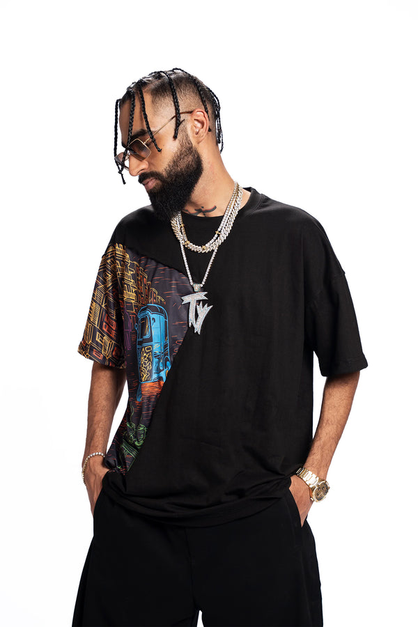 Roadside Story – Truck Art Black Tee