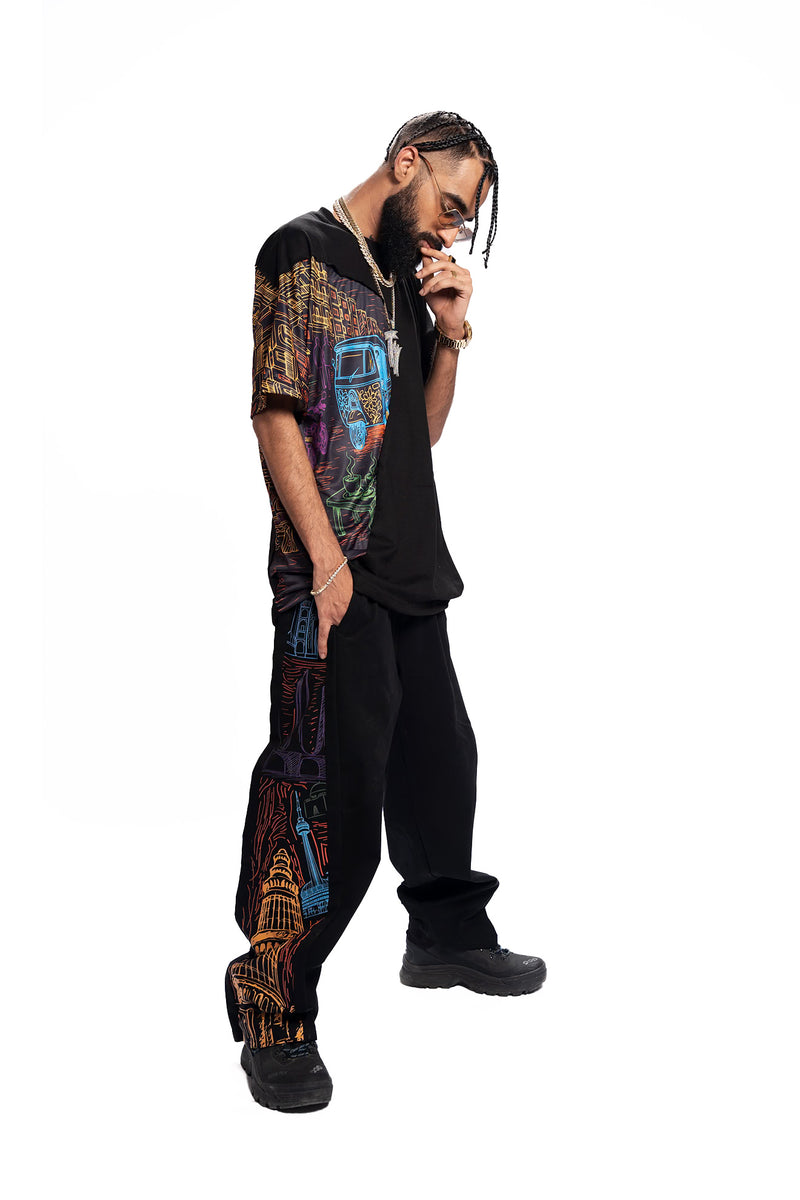 Roadside Story – Truck Art Black Tee