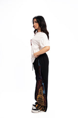 Portal of Nostalgia – White Oversized Tee Women