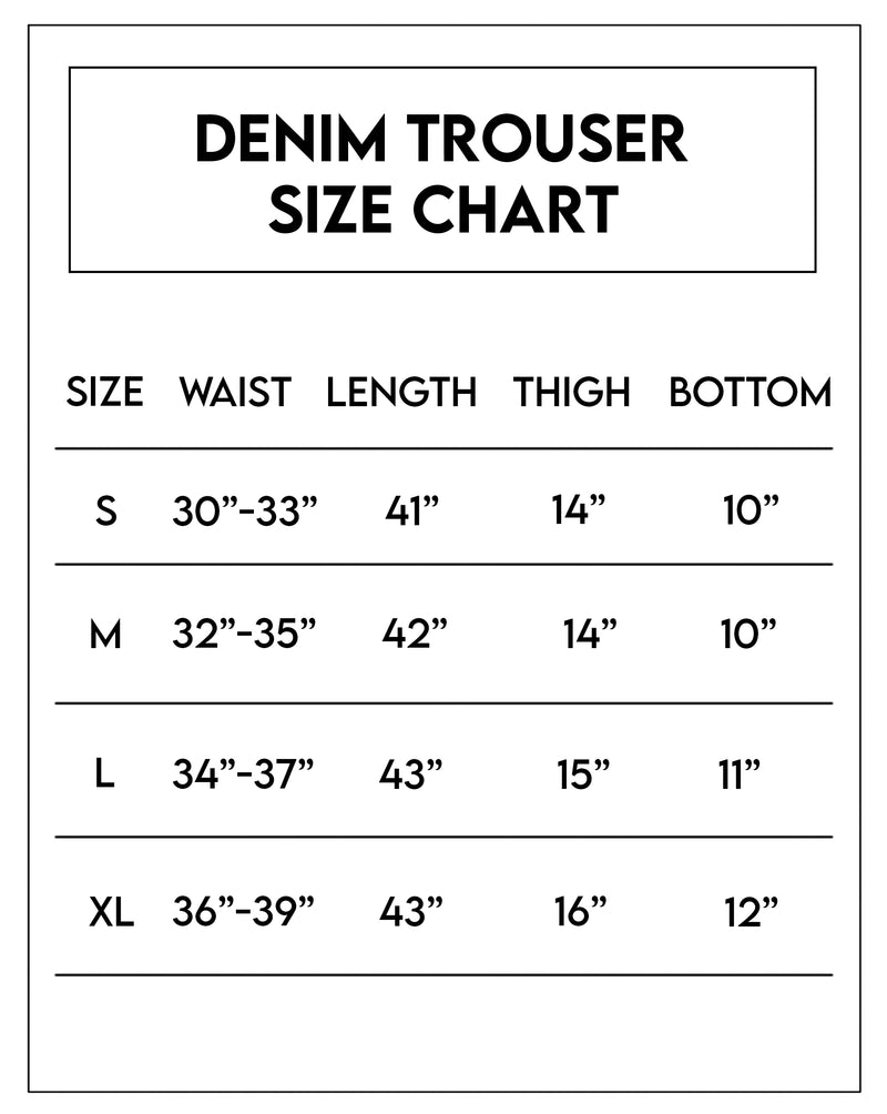 Night Sketch – Wide Leg Black Denim